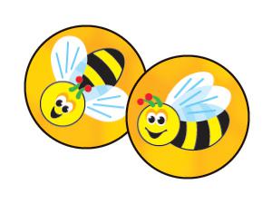 Bees Buzz superSpots® Stickers