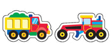 Construction Vehicles superShapes Stickers–Large