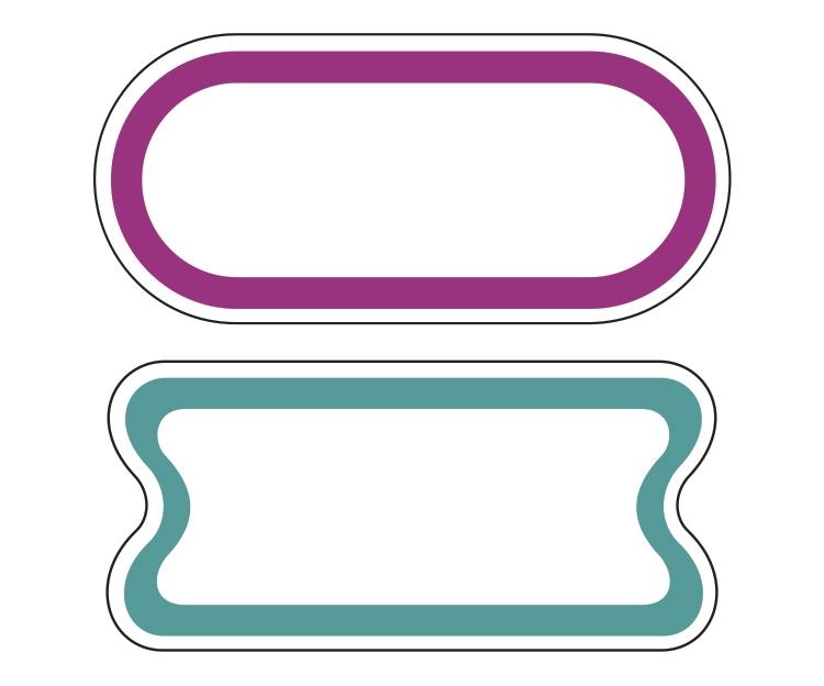 Labels superShapes Stickers – Large