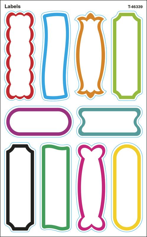 Labels superShapes Stickers – Large