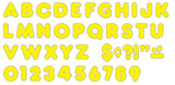 Yellow 4-Inch Casual Uppercase Ready Letters®