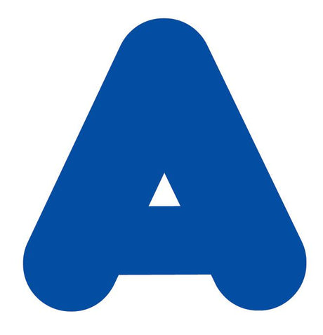 Royal Blue 2-Inch Casual Uppercase Ready Letters®