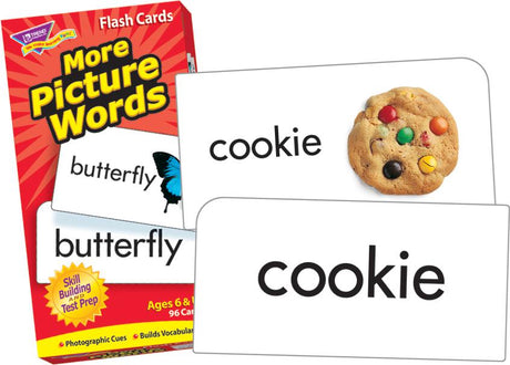 More Picture Words Skill Drill Flash Cards