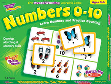 Numbers 0–10 Match Me® Games