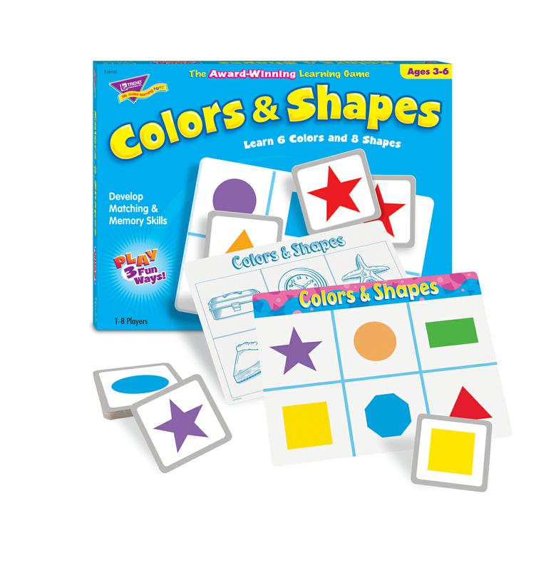 Colors & Shapes Match Me® Games
