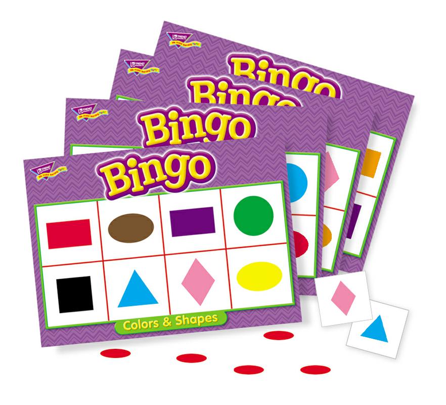 Colors & Shapes Bingo Game