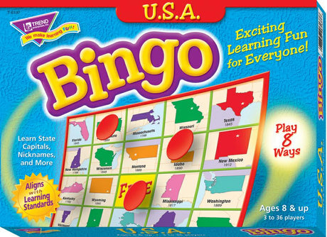 U.S.A. Bingo Game