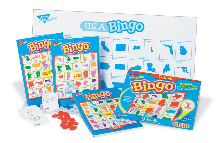U.S.A. Bingo Game