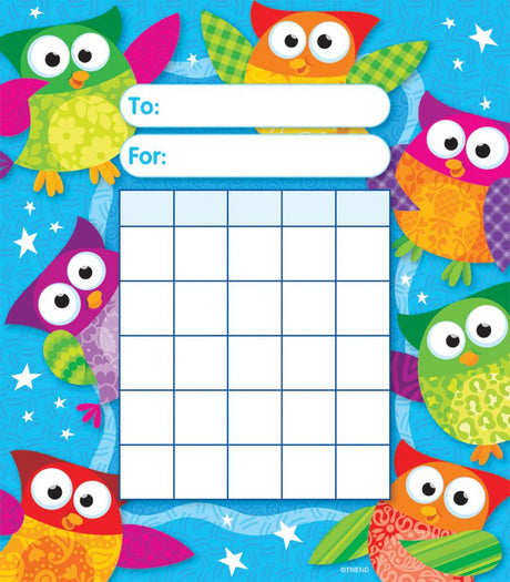Owl-Stars!® Incentive Pad