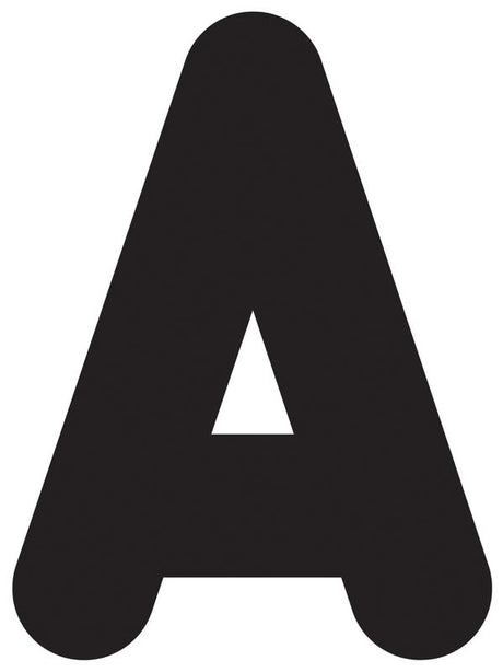 Black 7-Inch Billboard Uppercase Ready Letters®