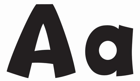 Black 4-Inch Playful Combo Ready Letters®