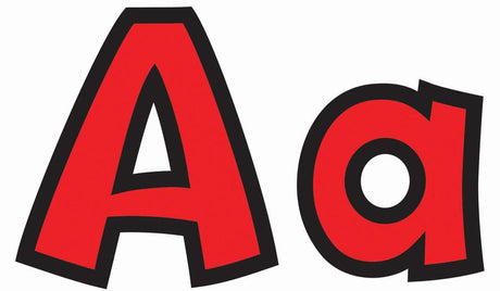 Red 4-Inch Playful Combo Ready Letters®