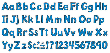 Blue 4-Inch Playful Combo Ready Letters®