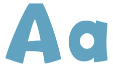 Sky Blue 4-Inch Playful Combo Pack Ready Letters®