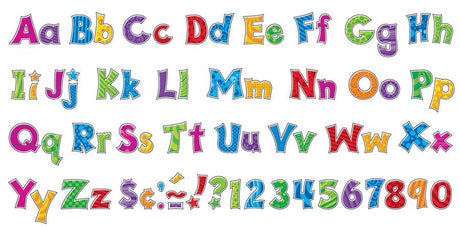 Furry Friends® Patchwork 4-Inch Friendly Combo Ready Letters®