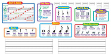 Music Symbols–Wipe-Off® Bulletin Board Set