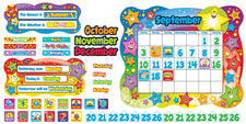 Star Calendar Bulletin Board Set