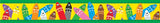 Colorful Crayons Bolder Borders®