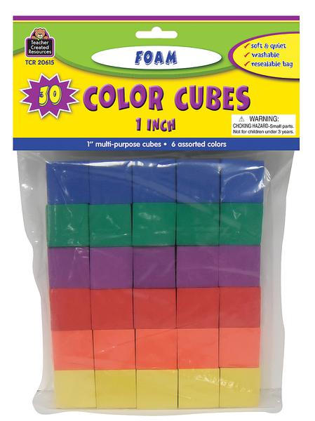 Foam Color Cubes