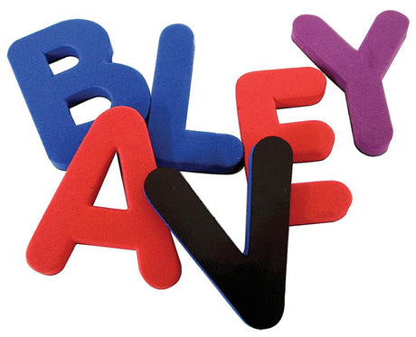 Magnetic Foam Uppercase Letters