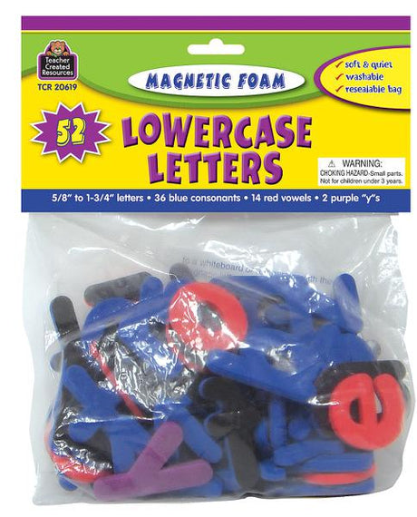 Magnetic Foam Lowercase Letters