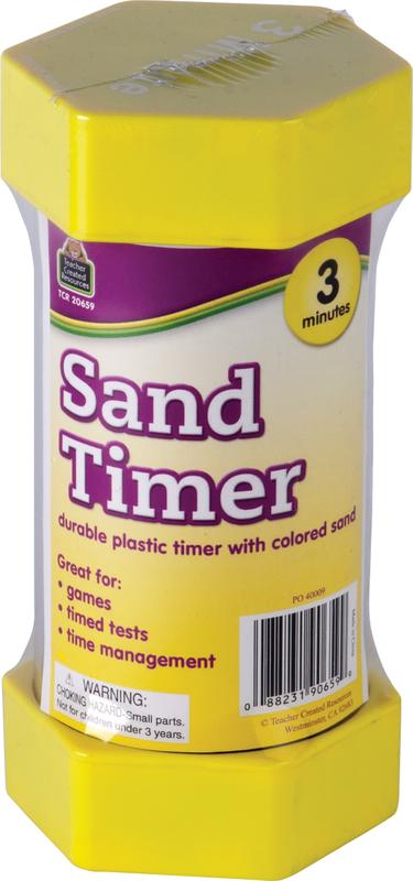 3 Minute Sand Timer, Large