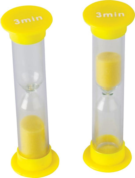 3 Minute Sand Timers, Small