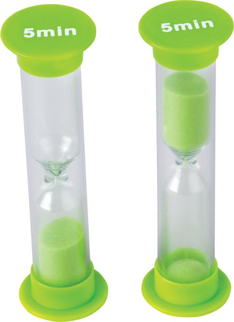 5 Minute Sand Timers, Small