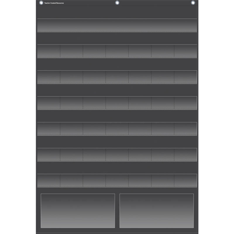 Black Calendar Pocket Chart