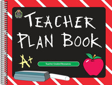 Chalkboard Teacher Lesson Plan Book