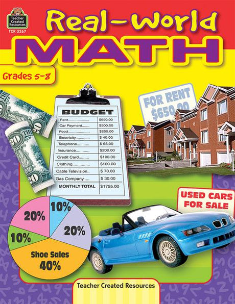 Real-World Math Activity Book, Grades 5-8