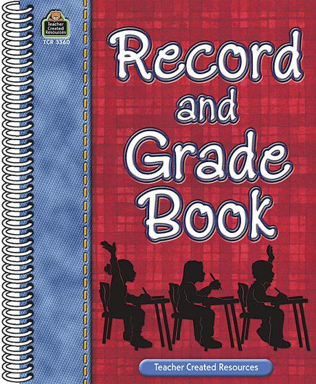 Plaid Record & Grade Book