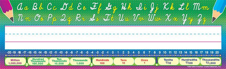 Cursive Writing Flat Name Plates