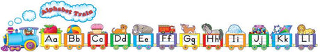 Alphabet Train Bulletin Board Display Set