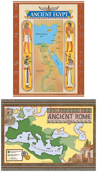 Ancient Civilizations Bulletin Board Display Set