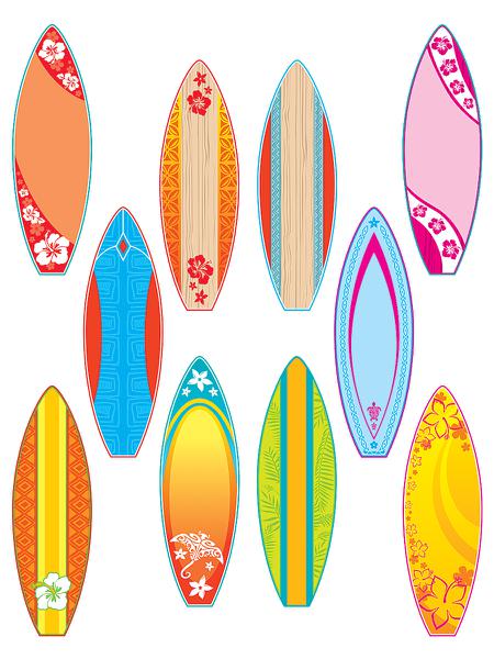 Surfboards Accents (Surf's Up)