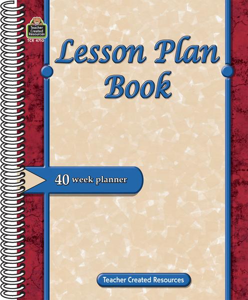 Simple Lesson Plan Book