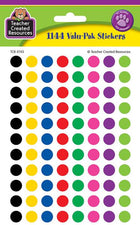 Colorful Circles Mini Stickers Valu-Pak