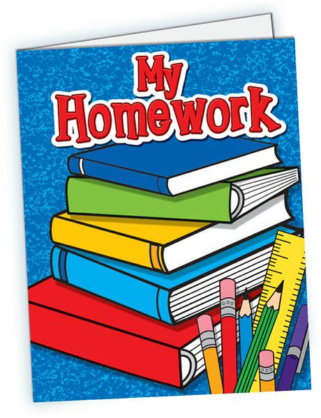 My Homework Pocket Folder