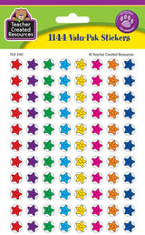 Smiley Stars Mini Stickers Valu-Pak