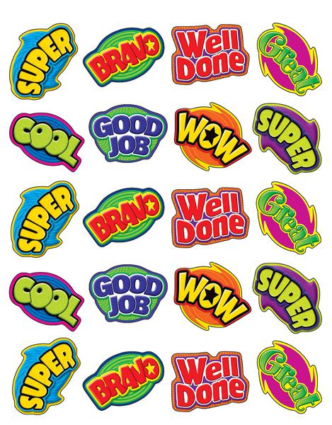 Positive Words Stickers