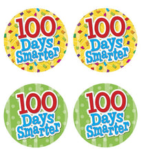 100 Days Smarter Wear' Em Badges