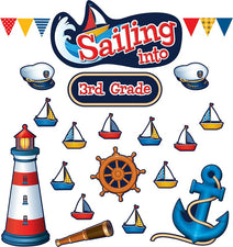 Sailing Into...Bulletin Board Set