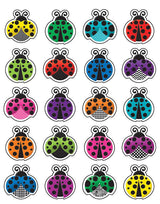 Colorful Ladybugs Stickers