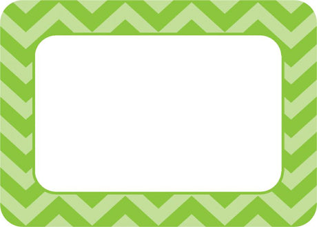 Chevron Name Tags - Multi Pack 