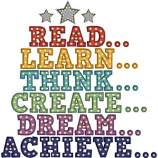 Teacher Created Resources Marquee Motivation Bulletin Board Set