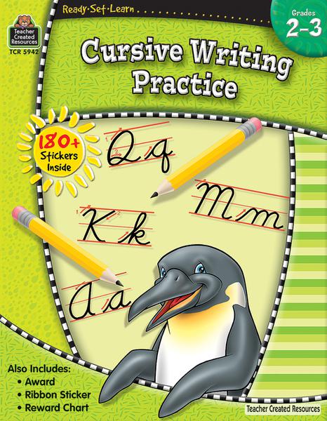 Teacher Created Resources Ready-Set-Learn: Cursive Writing Practice ...