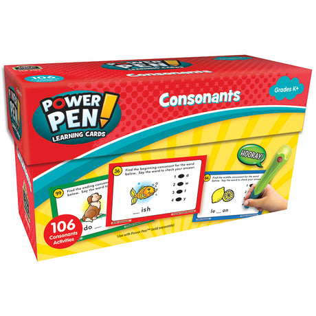 Teacher Created Resources Power Pen Learning Cards: Consonants