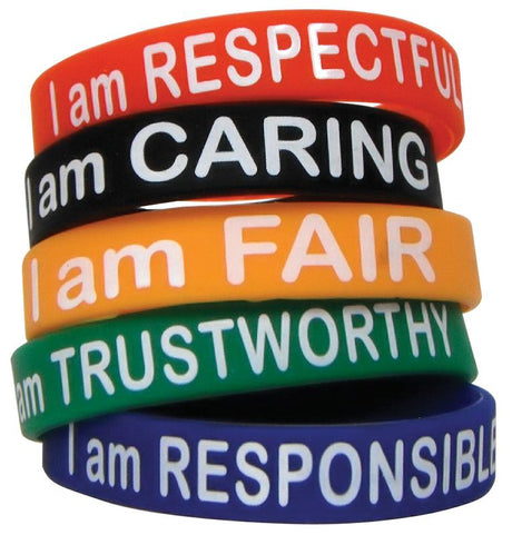 Character Traits Wristbands