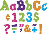 Multi Bright Sassy Solids 5" Letters